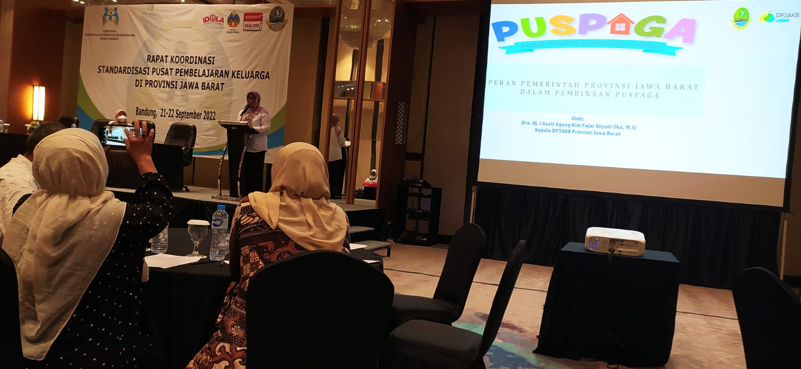 Rapat Koordinasi Standarisasi PUSPAGA di Provinsi Jawa Barat