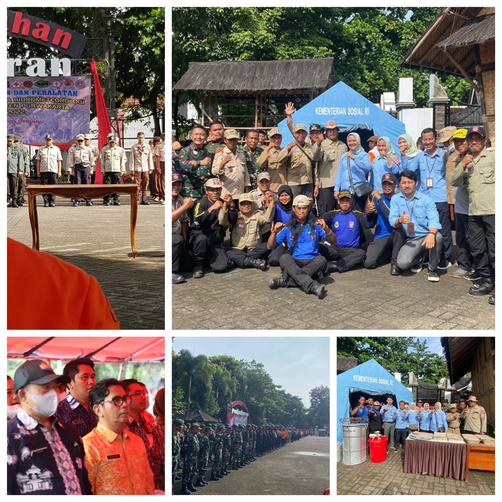 Apel Gelar Pasukan dan Peralatan Siaga Bencana Hidrometeorologi di Kabupaten Purwakarta