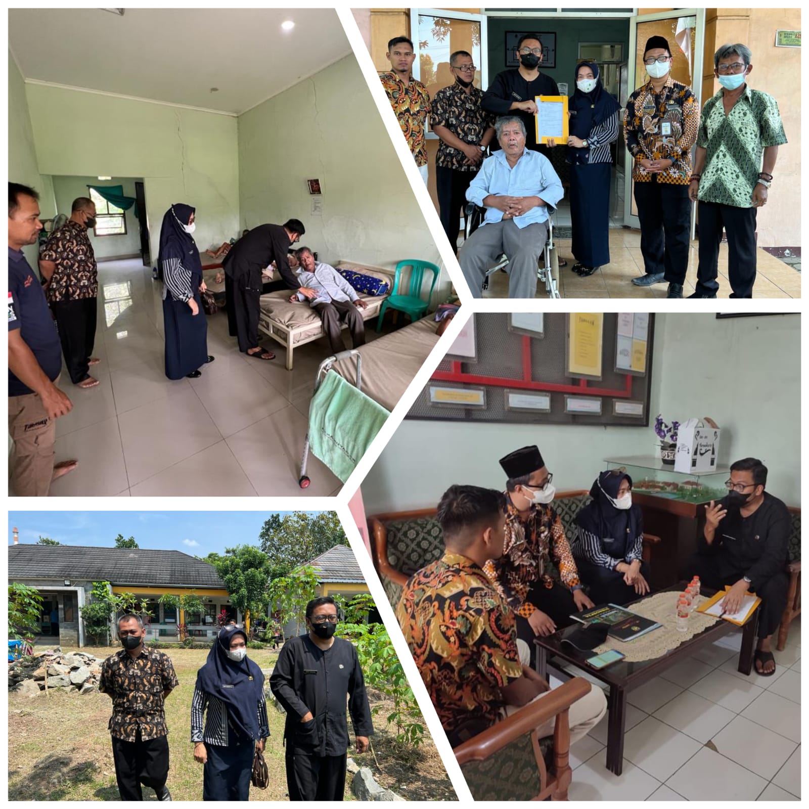 Pengantaran Lansia Terlantar ke PSRLU Teluk Jambe Karawang