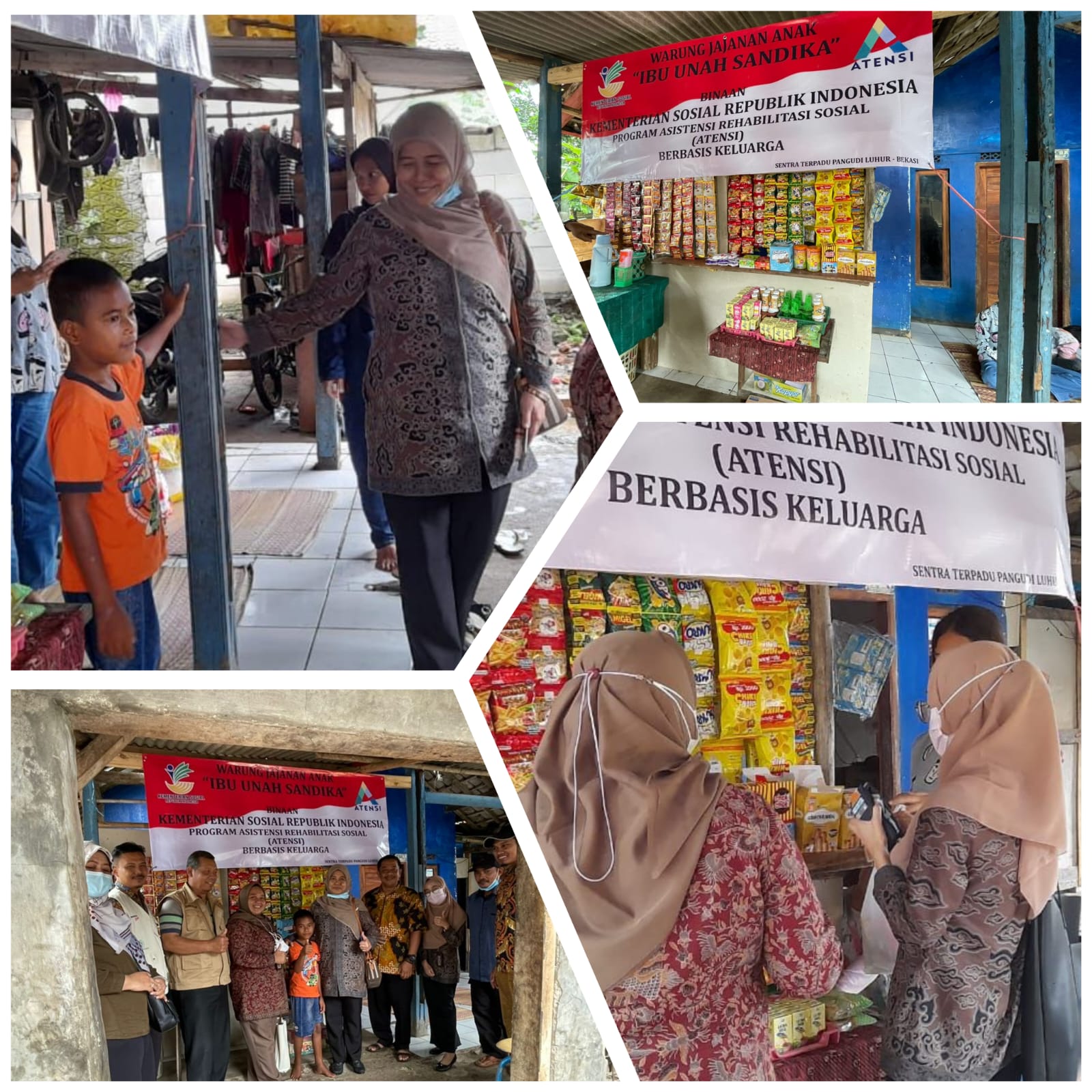 Monitoring dan Pendampingan Sentra Pangudi Luhur Bekasi Kemensos RI dalam Penyaluran Bantuan ATENSI