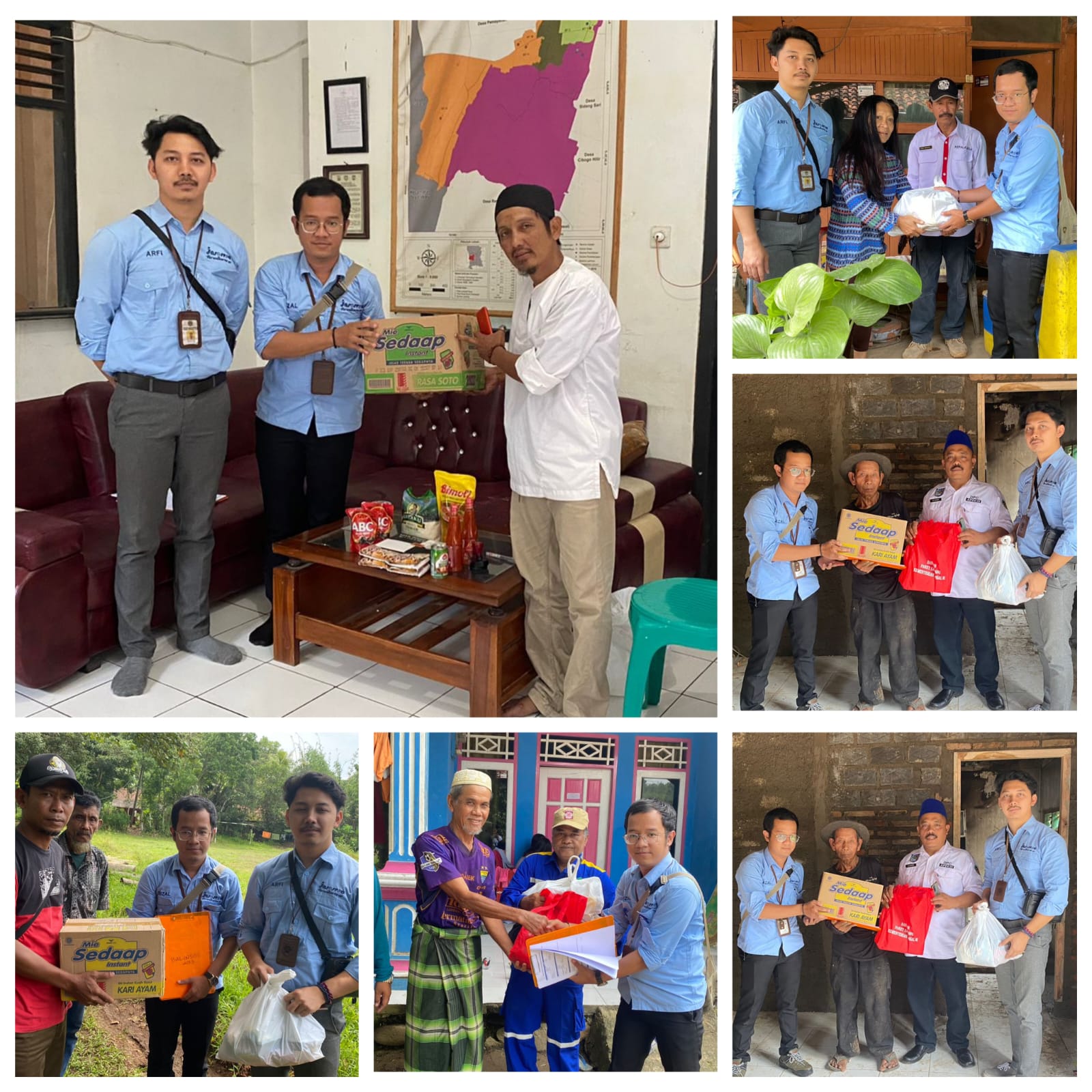 Penyaluran Bantuan Sosial Korban Bencana Alam dan Sosial