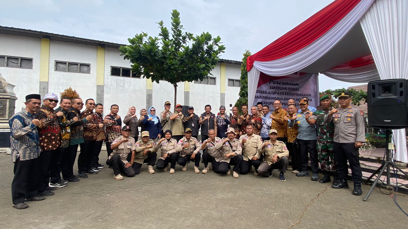 Peresmian Lumbung Sosial Wilayah Kabupaten Purwakarta