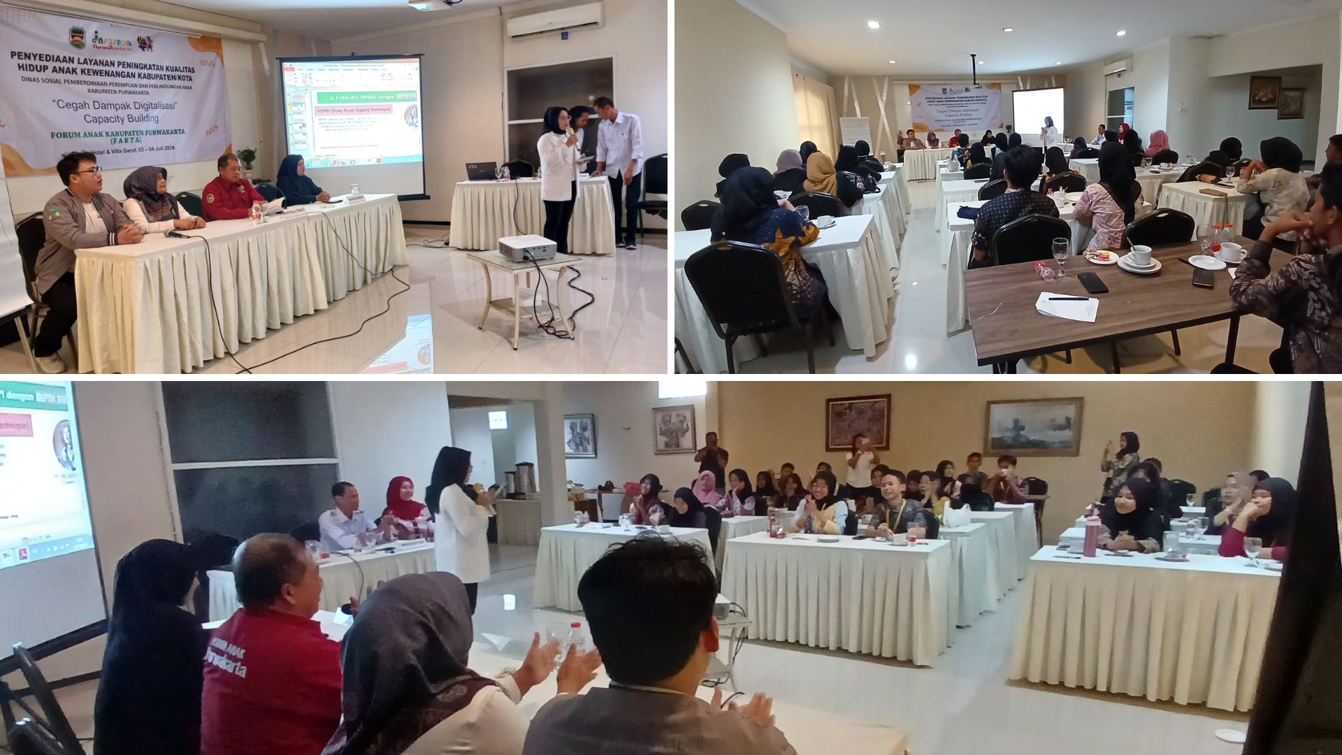 Pelaksanaan Kegiatan Penyediaan Layanan Peningkatan Kualitas Hidup Anak Kewenangan Kabupaten Kota Tahun 2024