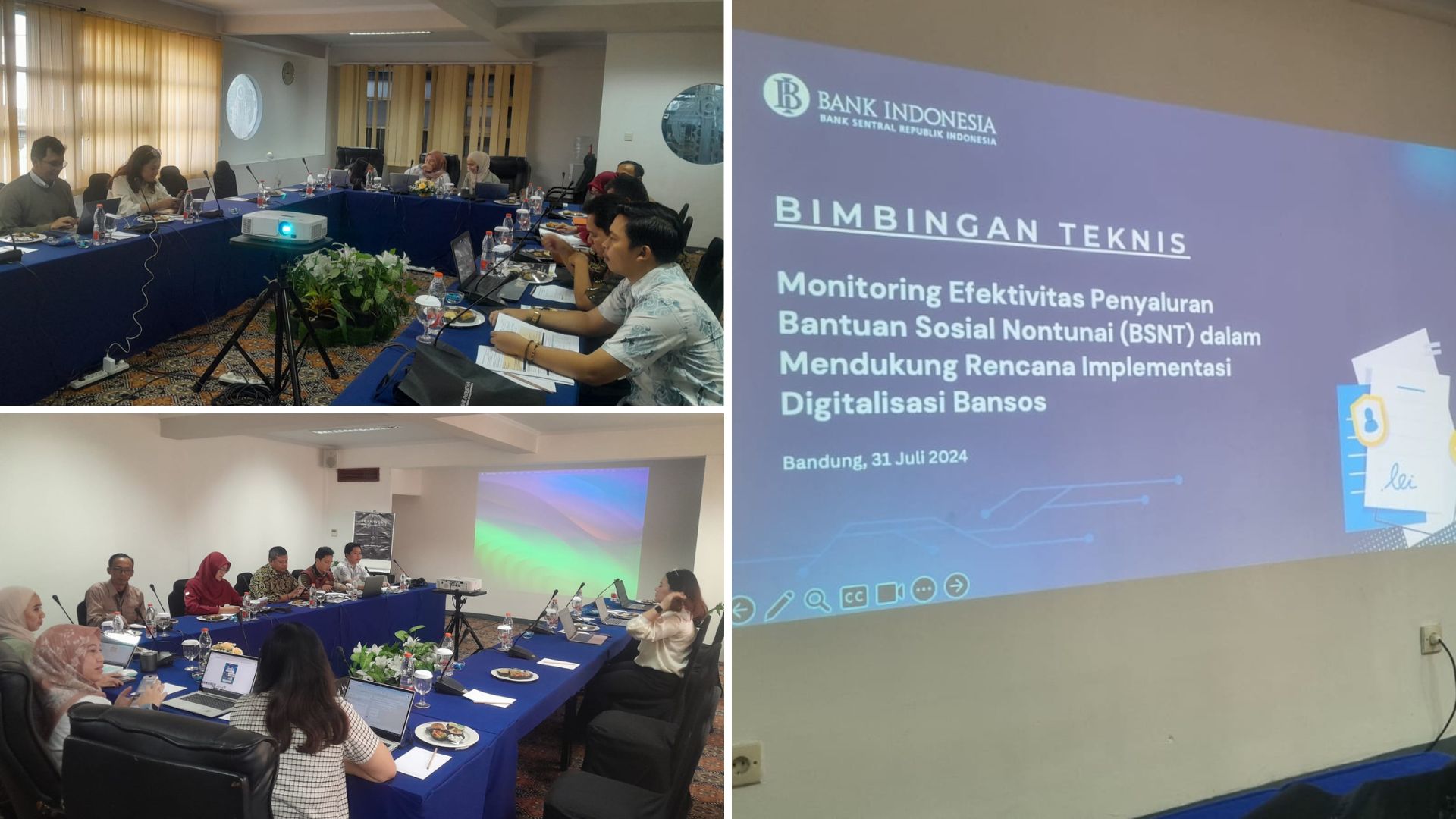 Bimtek Monitoring Efektivitas BSNT untuk Dukung Digitalisasi Bansos