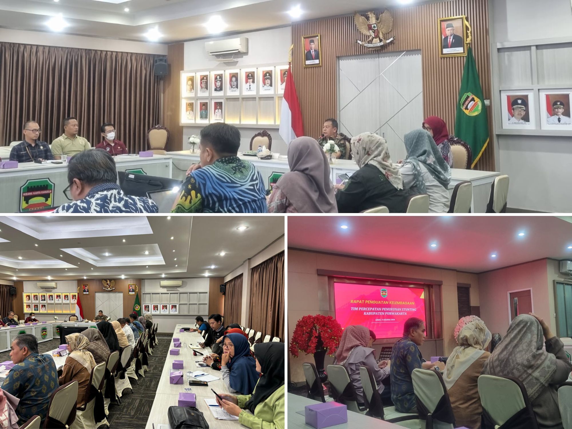 Rapat Koordinasi Penguatan Kelembagaan Tim Percepatan Penanggulangan Stunting