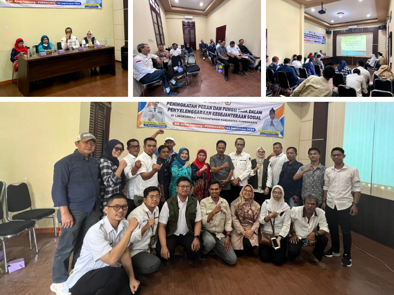 Peningkatan Peran dan Fungsi Tenaga Kesejahteraan Sosial Kecamatan (TKSK)