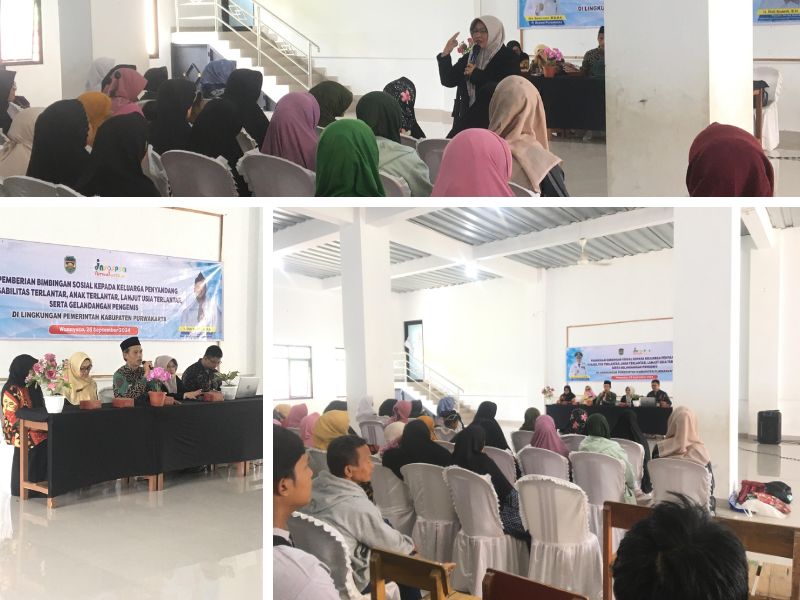 Pelaksanaan Bimbingan Sosial kepada Keluarga Disabilitas Terlantar, Anak Terlantar, Lanjut Usia Terlantar serta Gelandangan Pengemis