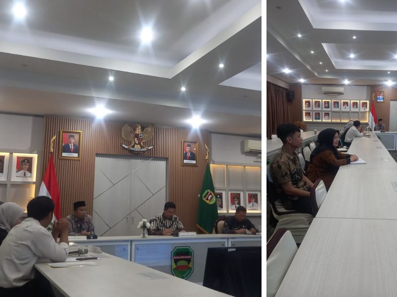 Rapat monitoring dan evaluasi keterbukaan informasi Publik Tahun 2024