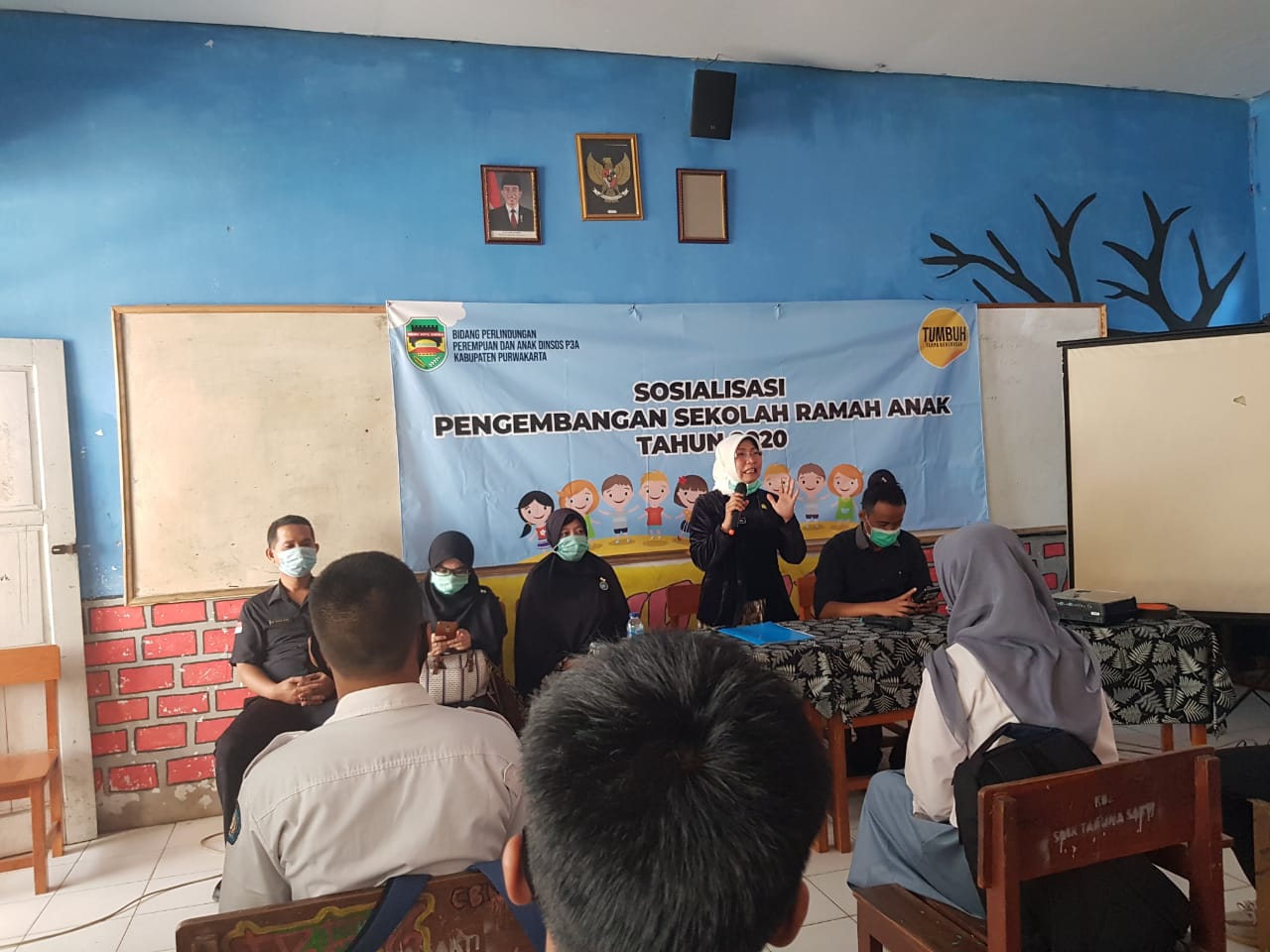 Dinsos P3A Kab.Purwakarta Sosialisasikan Pengembangan Sekolah Ramah Anak